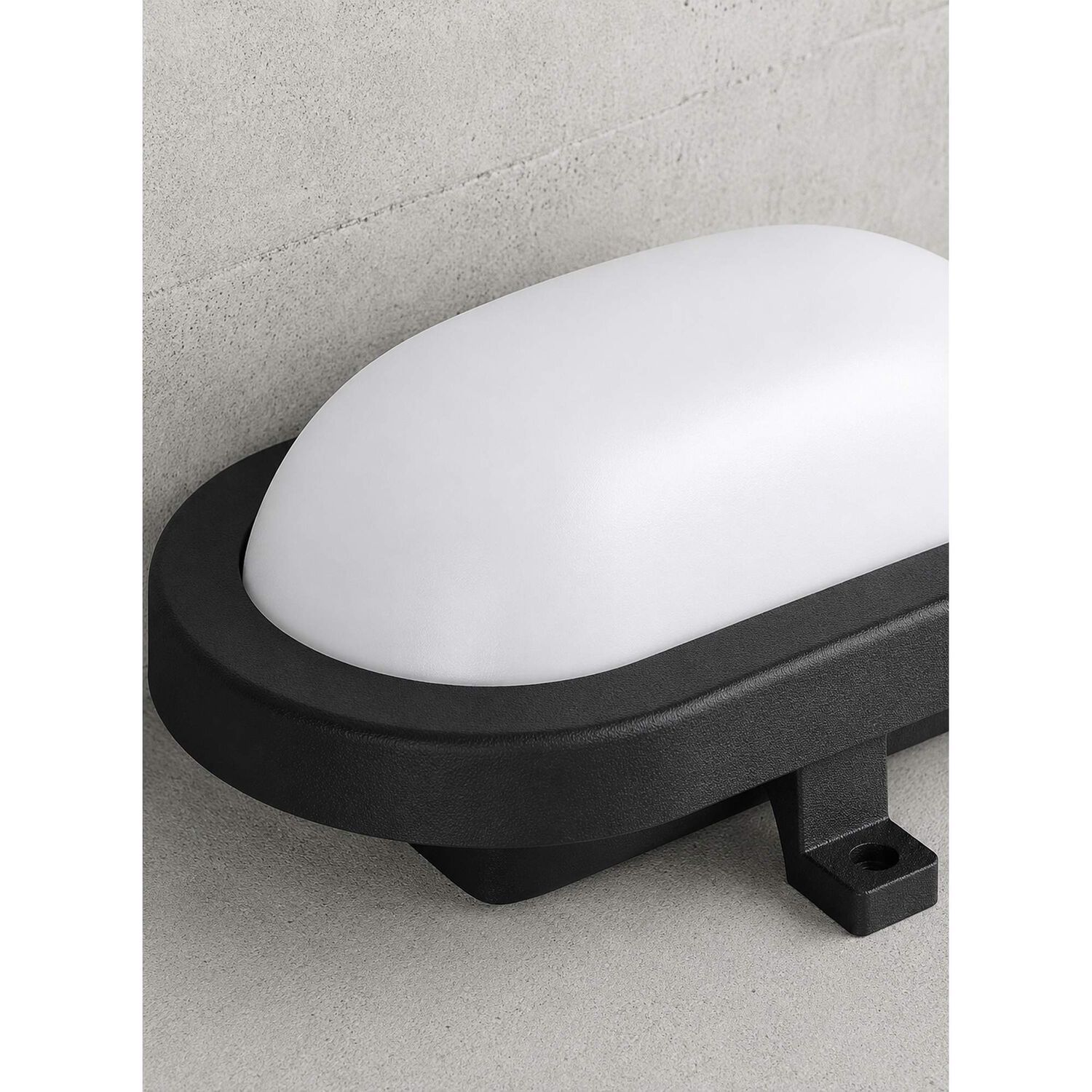 Foco Led Tortuga Negro 9w Para Muro Exterior Interior image number 6.0