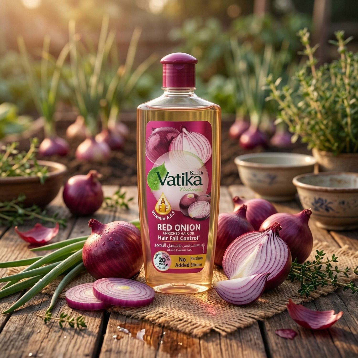 Vatika Aceite Capilar Cebolla 300 Ml image number 2.0