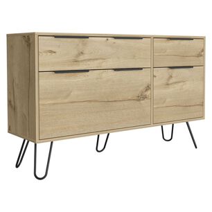Comoda 4 Cajones Fm-006c - Cafe Claro