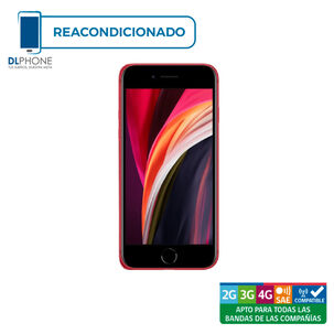  Iphone Se 2020 256gb Rojo Reacondicionado