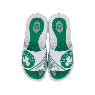 Sandalia Hombre Blanco/verde Celtics Rush Nba Rider