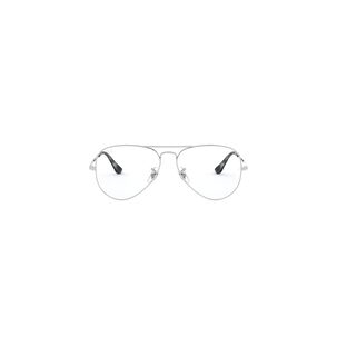 Lentes &Oacute;pticos Aviator Plateado Ray-ban Optical