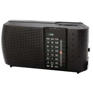 Radio Portátil De Bolsillo Am/fm/sw A Pilas - Ps