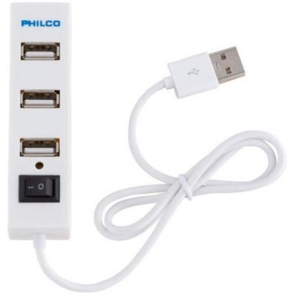 Hub Usb 2.0 Philco 4 Puertos - Crazygames image number 3.0