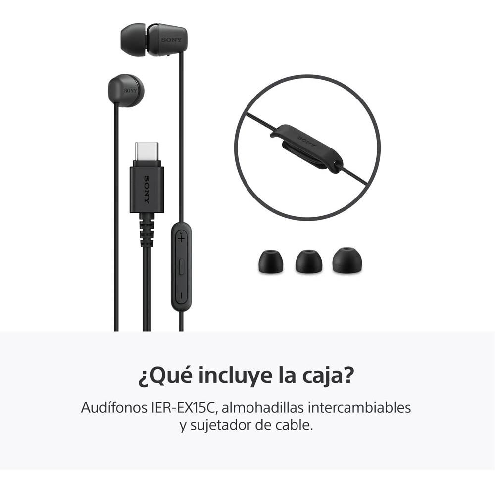 Aud&iacute;fonos Sony Ier-ex15c image number 1.0