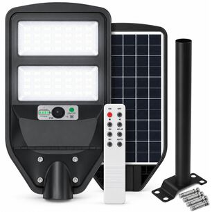 Luminaria Solar Publica Con Soporte - High Light Led 100w
