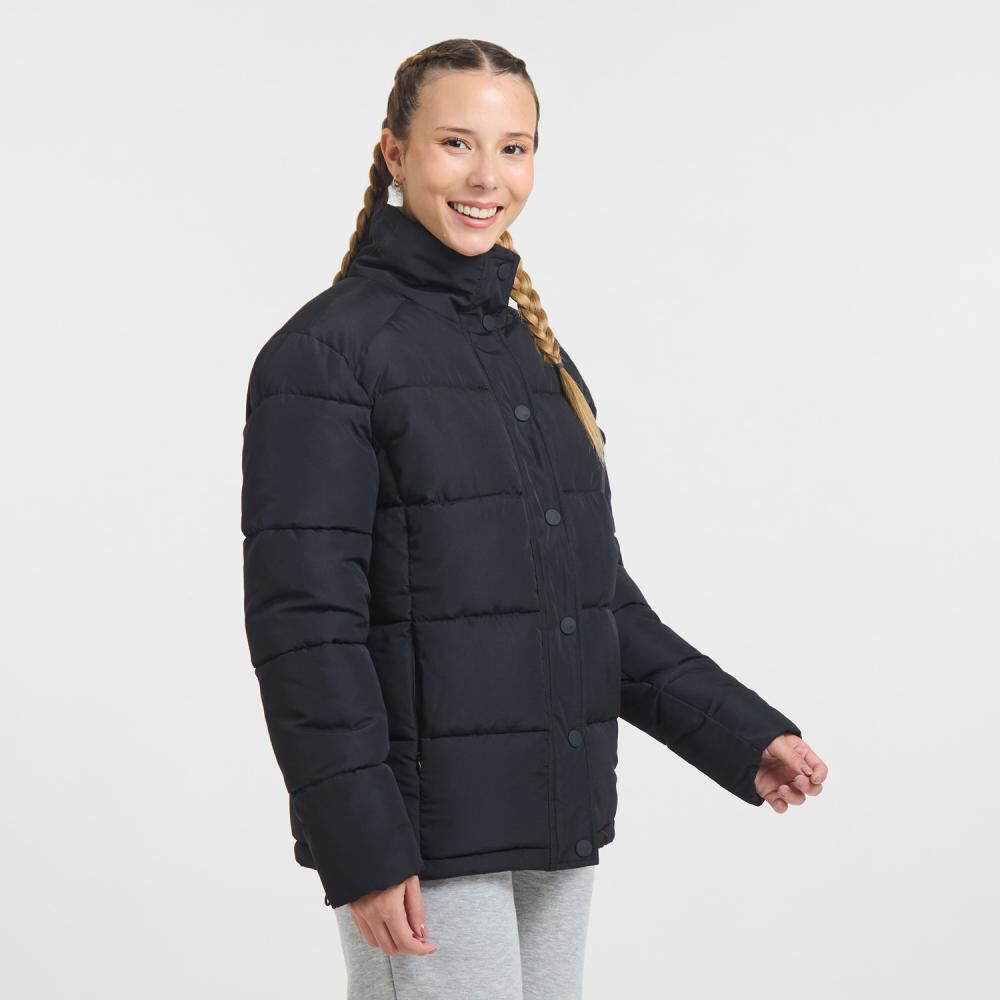 Parka Deportiva Lisa Regular Cuello Alto Mujer Wetland image number 2.0