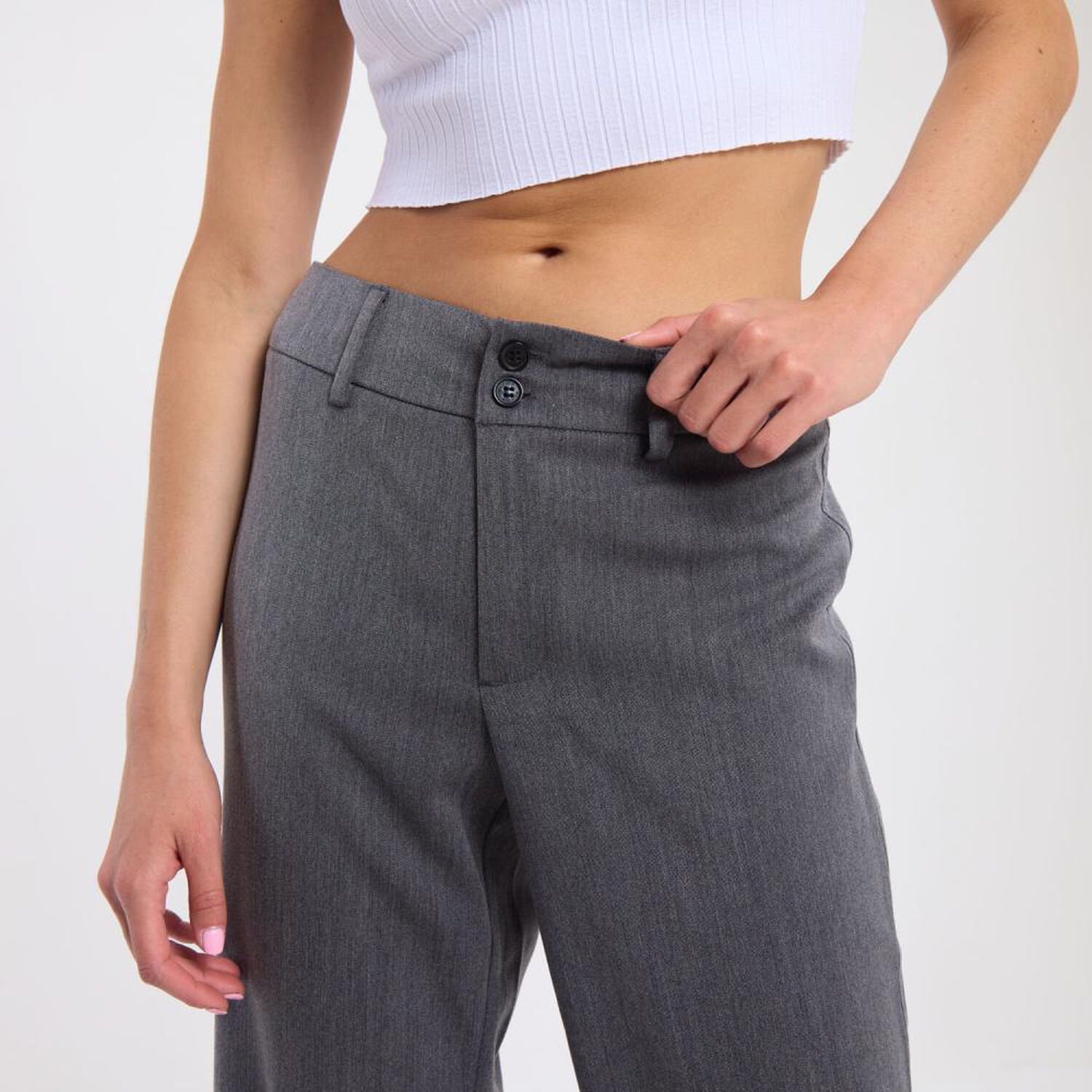 Pantal&oacute;n Cintura Elasticada Tiro Medio Mom Mujer Rolly Go image number 4.0