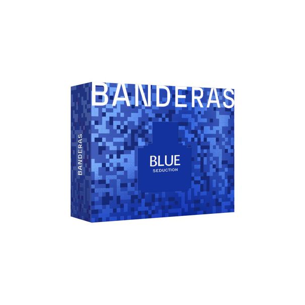 Set De Perfumer&iacute;a Hombre Blue Seduction Banderas / 100 Ml / Eau De Toilette + Desoderante 150 Ml