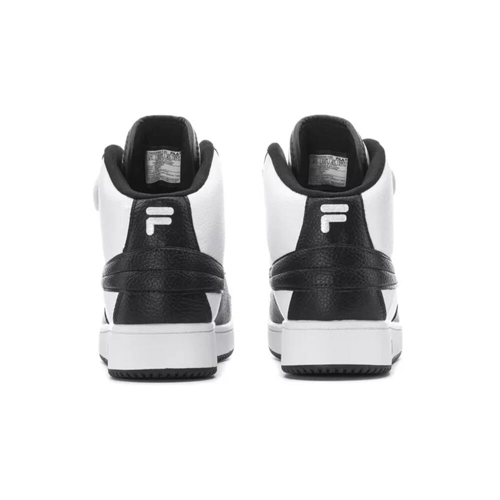 Zapatilla Urbana Hombre Fila A-high Negro/blanco image number 3.0