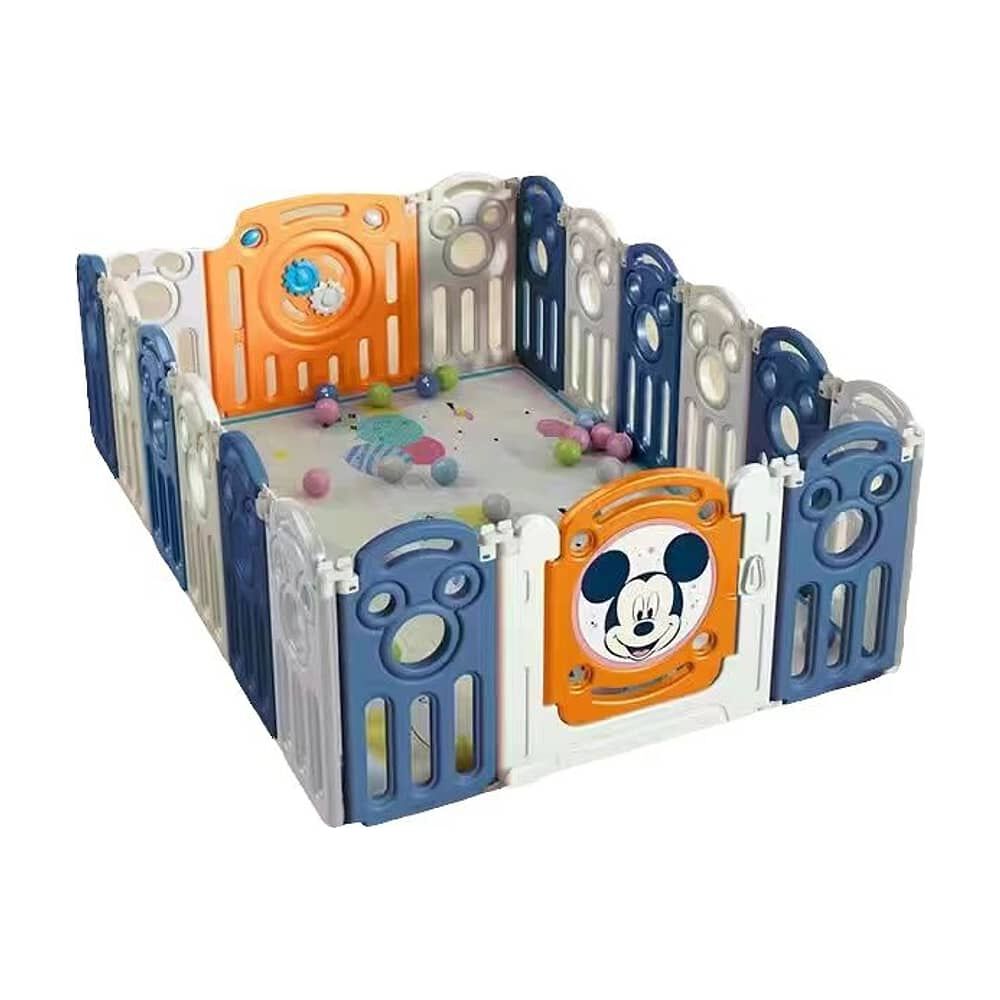 Corral 1.2*1.8m Naranjo Con Alfombra Lubabycas image number 0.0