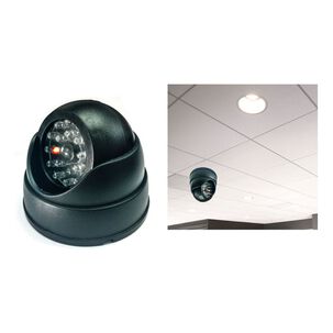 Pack 4 Cámara Vigilancia Falsa Con Luz Led Intermitente