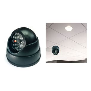 Pack 4 C&aacute;mara Vigilancia Falsa Con Luz Led Intermitente