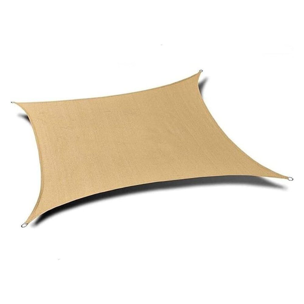 Toldo Vela Rectangular 5x6 Color Beige Bloqueo Uv image number 2.0