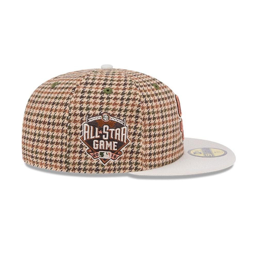 Gorra 59fifty San Diego Padres Mlb Houndstooh Open Brown image number 3.0
