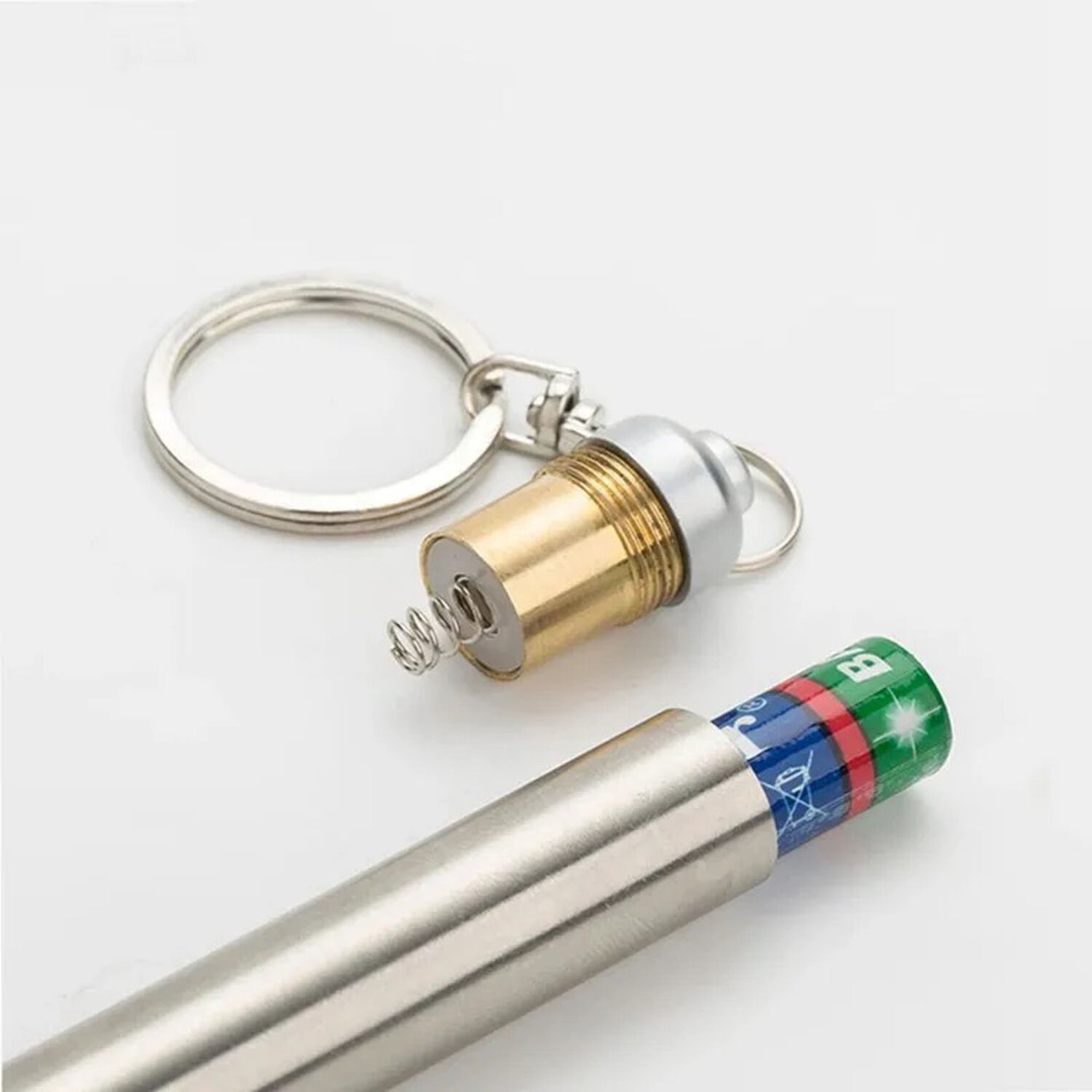 Linterna Led Potente Aluminio Esterilizable Resistente Pilas Aaa Inclu&iacute;das image number 2.0