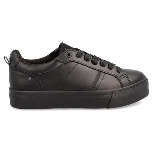 Zapatilla Escolar Ni&ntilde;a Teener Florencia Negro