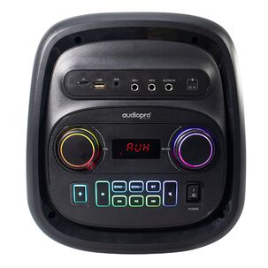 Parlante Karaoke Con Micr&oacute;fono Y Luces 5000w Pmpo - Ps