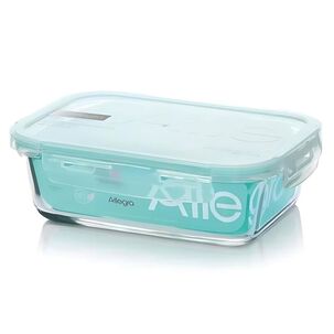 Contenedor Alimentos Hermetico Rectangular 1000ml Allegra
