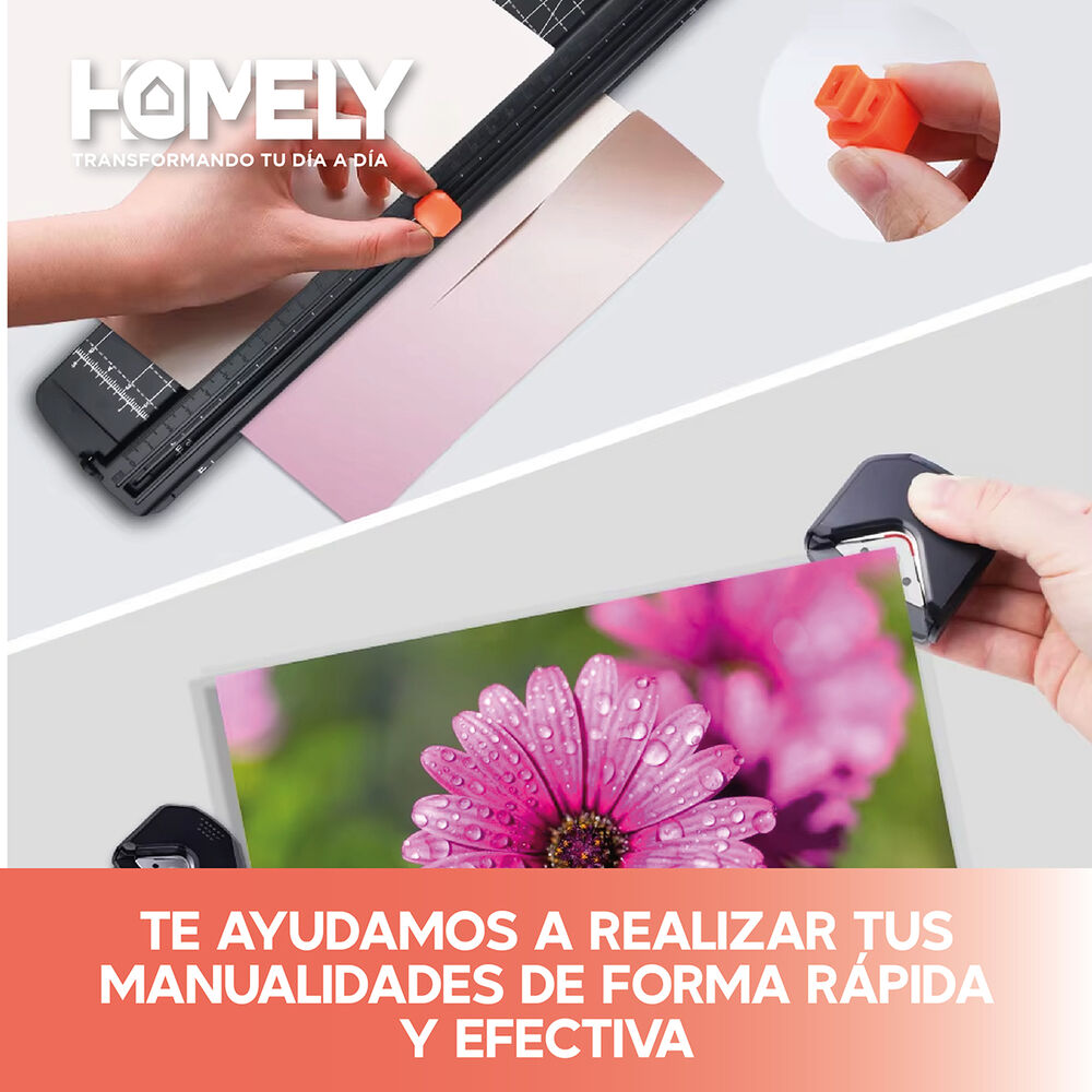 Termolaminadora Plastificadora Homely + Accesorios + Laminas image number 7.0