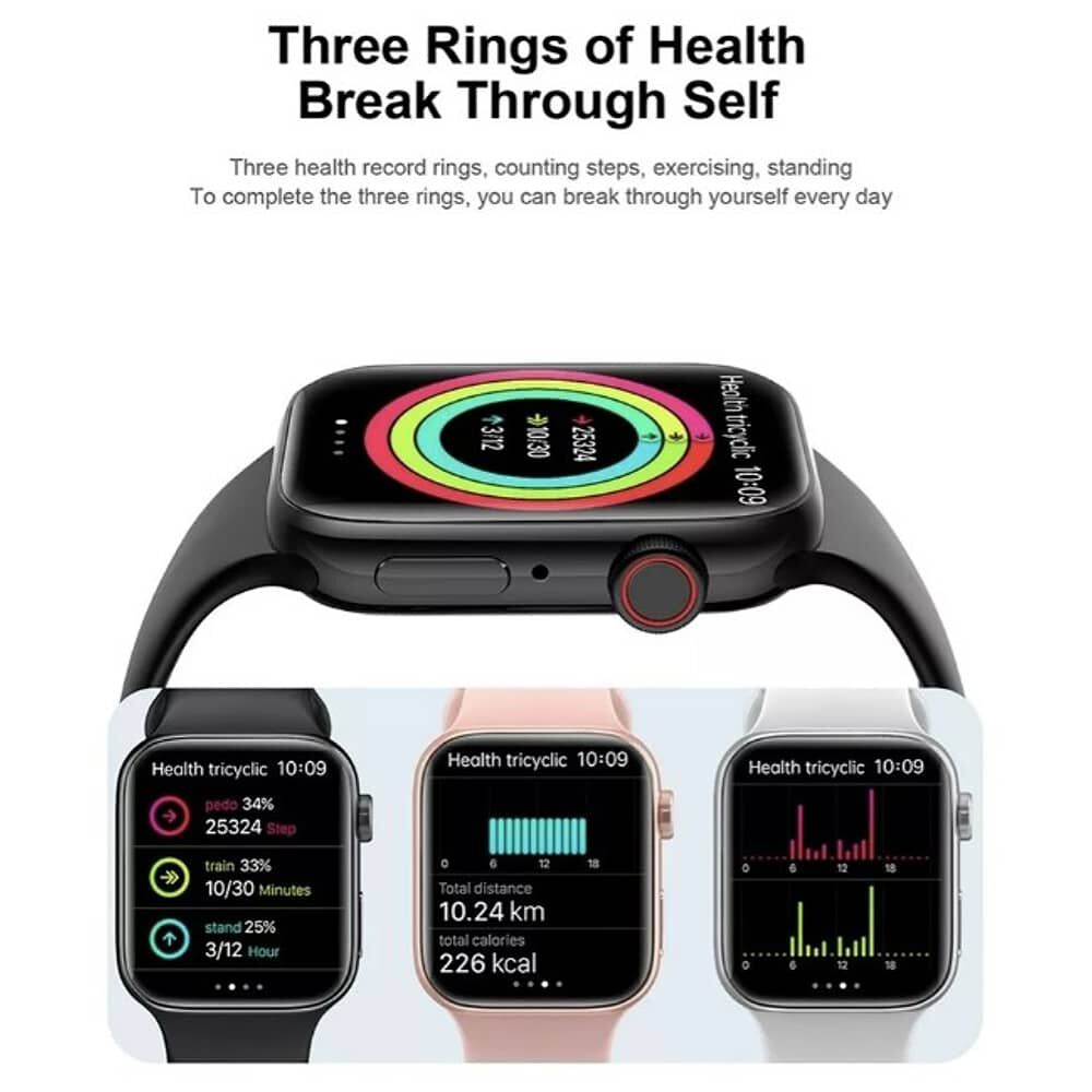 Reloj Inteligente Smarwatch T900 Pro Max L Serie 8 Big 1.92 image number 3.0