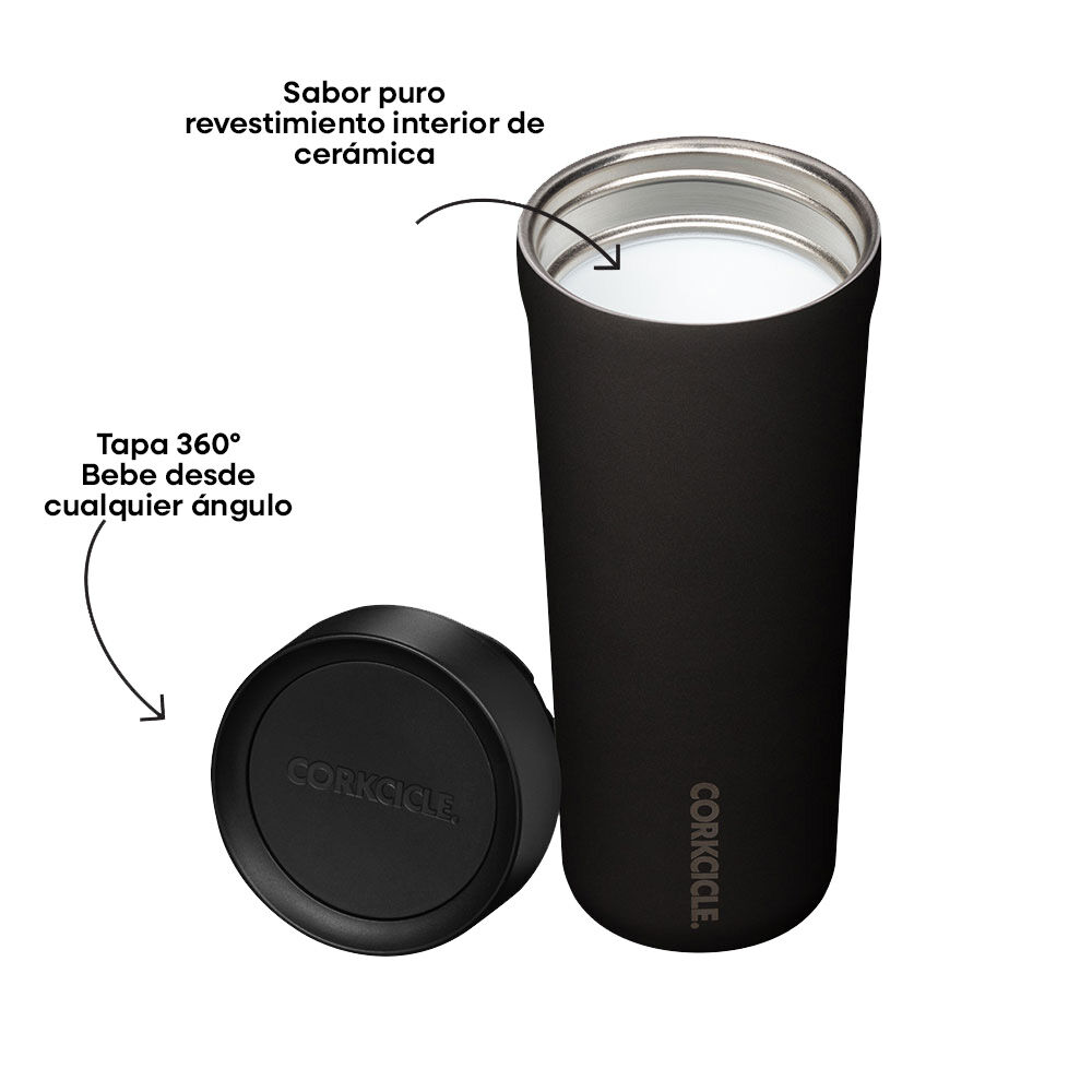 Vaso Térmico Hermético Commuter 500ml Matte Black image number 6.0