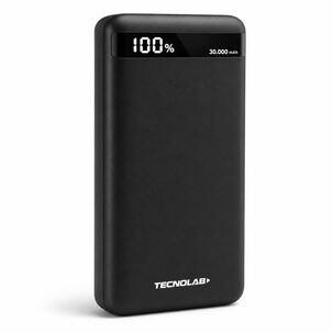 Powerbank Ultra R&aacute;pido De 30.000 Mah Multipuertos Black