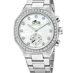 Reloj 18924/1 Lotus Plateado Mujer Hybrid