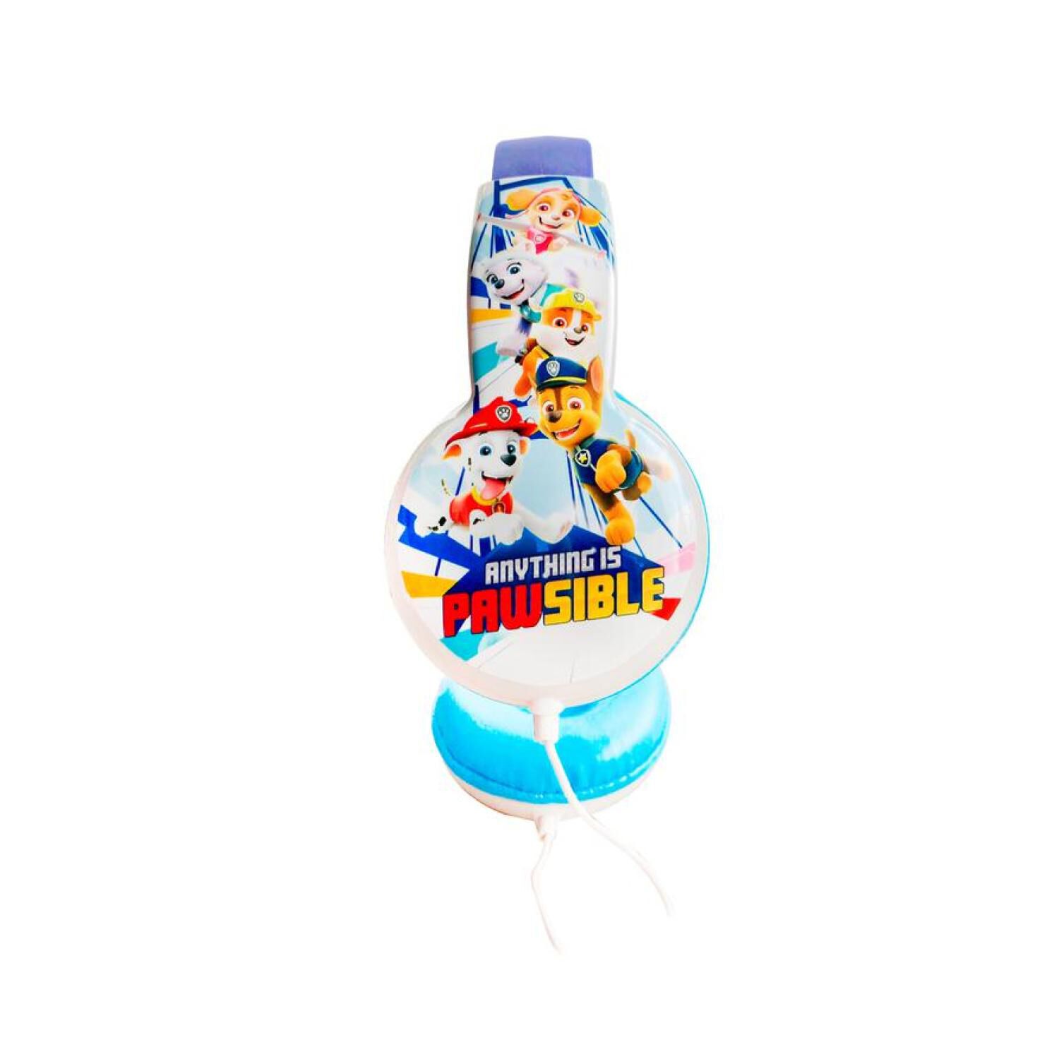 Audifonos Alambricos Overear Infantil Paw Patrol