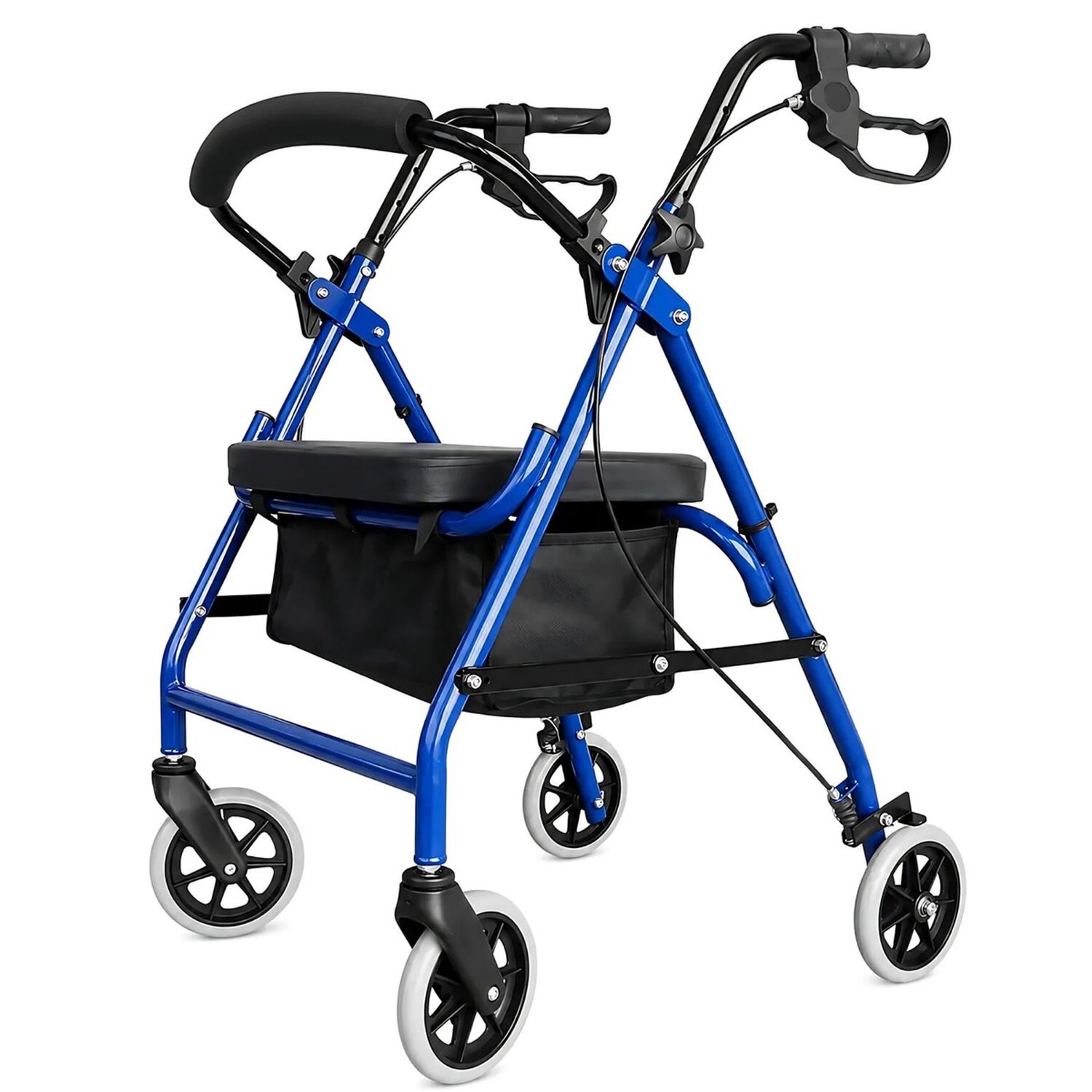 Andador Ortopedia Burrito Con Asiento Y Bolso 4 Ruedas 3004b 1 Oneder image number 3.0