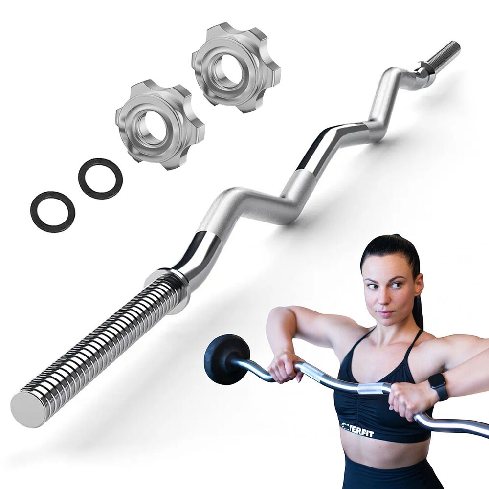 Barra Preolimpica Z 4.2 Kg Overfit 120 Cm Cromada Fitness image number 0.0