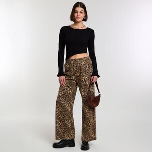 Pantalón De Buzo Moda Tiro Medio Regular Mujer Rolly Go Pantalón De Buzo Moda Tiro Medio Regular Mujer Rolly Go