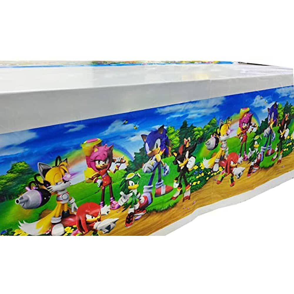Mantel Sonic Miles Prower Cumplea&ntilde;os Cotill&oacute;n Decorativo image number 0.0