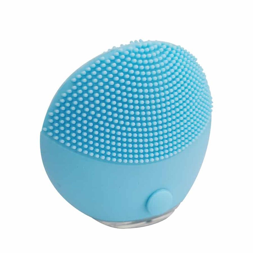 Exfoliador Eléctrico Cara 8cm Color Celeste Suave Limpieza image number 0.0