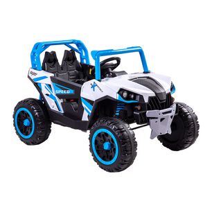 Camioneta El&eacute;ctrica Todo Terreno Explorer Azul Bebesit
