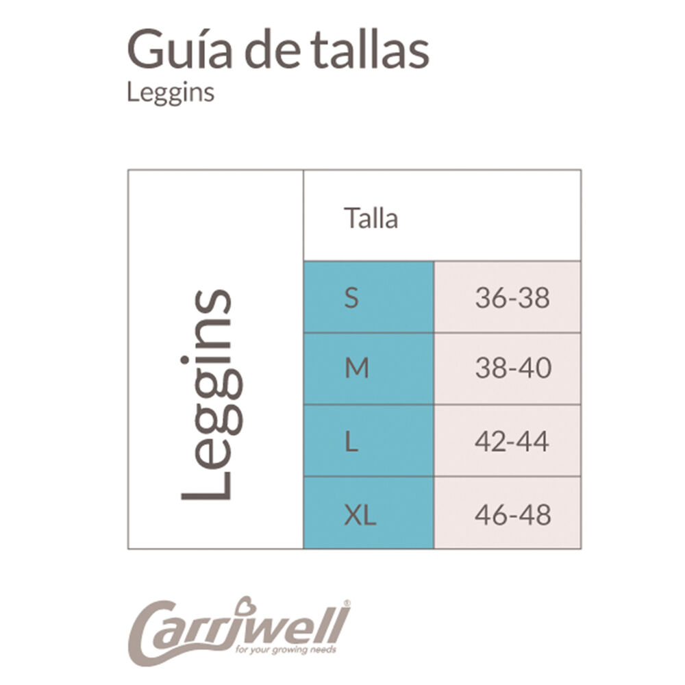 Leggings Embarazo Negro image number 3.0