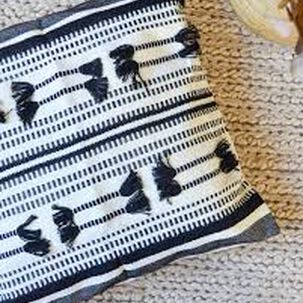 Set De 2 Cojines Kilim Flecos