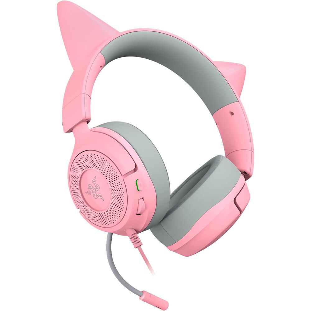 Aud&iacute;fonos Gamer Razer Kraken Kitty V3 X Quartz image number 2.0