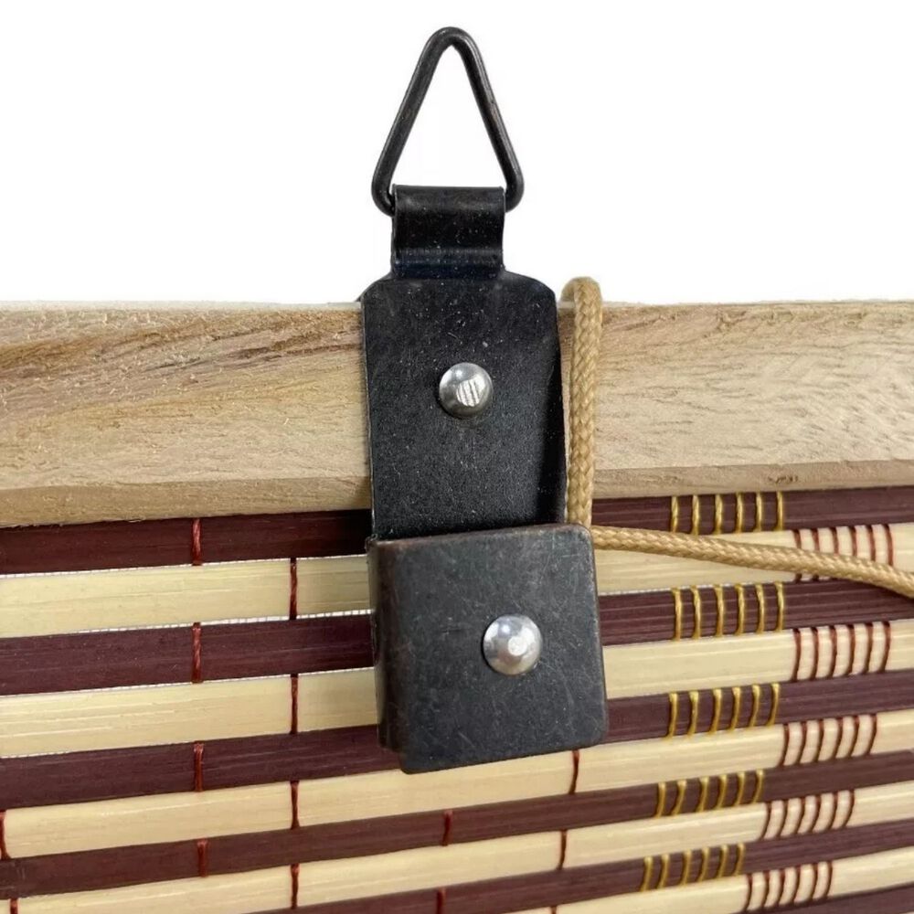 Cortina Persiana Roller Enrollable Bamb&uacute; Chocolate 120x180 Cm image number 4.0