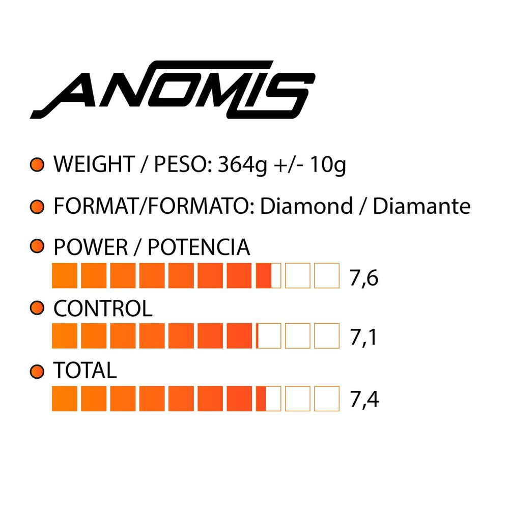 Pack Padel Xfinity Pala Anomis - Mochila - Mu&ntilde;equera -pelotas image number 2.0