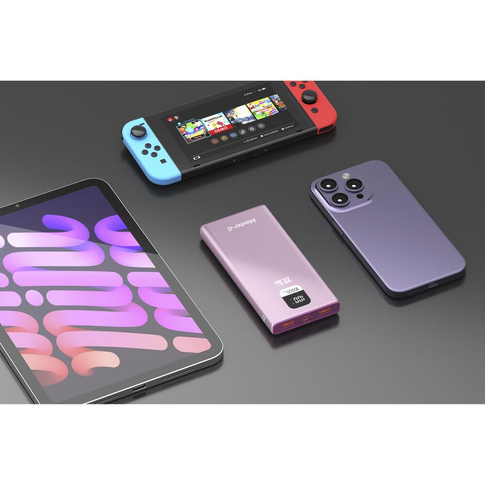 Bater&iacute;a Externa Power Bank 10000 Mah 22.5w Ucp10ppd Rosada image number 6.0