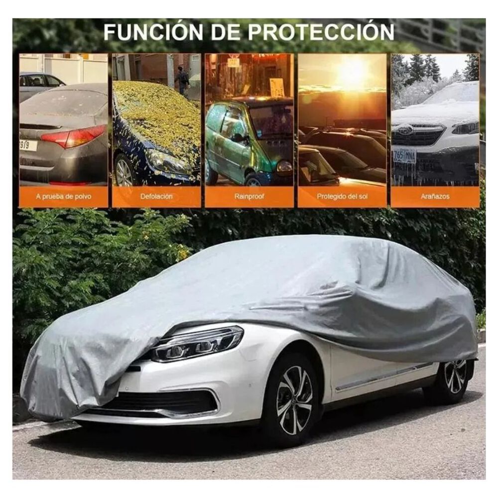 Funda Impermeable Risx Para Veh&iacute;culos O Camineta Talla M image number 2.0