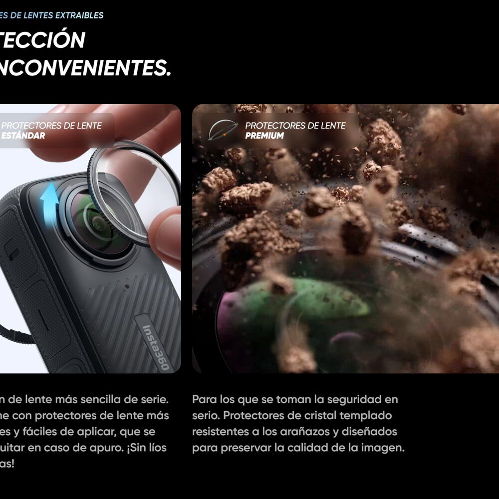 Insta360 X4 - Bastón Invisible + Protector De Lentes + Memoria 256gb image number 9.0