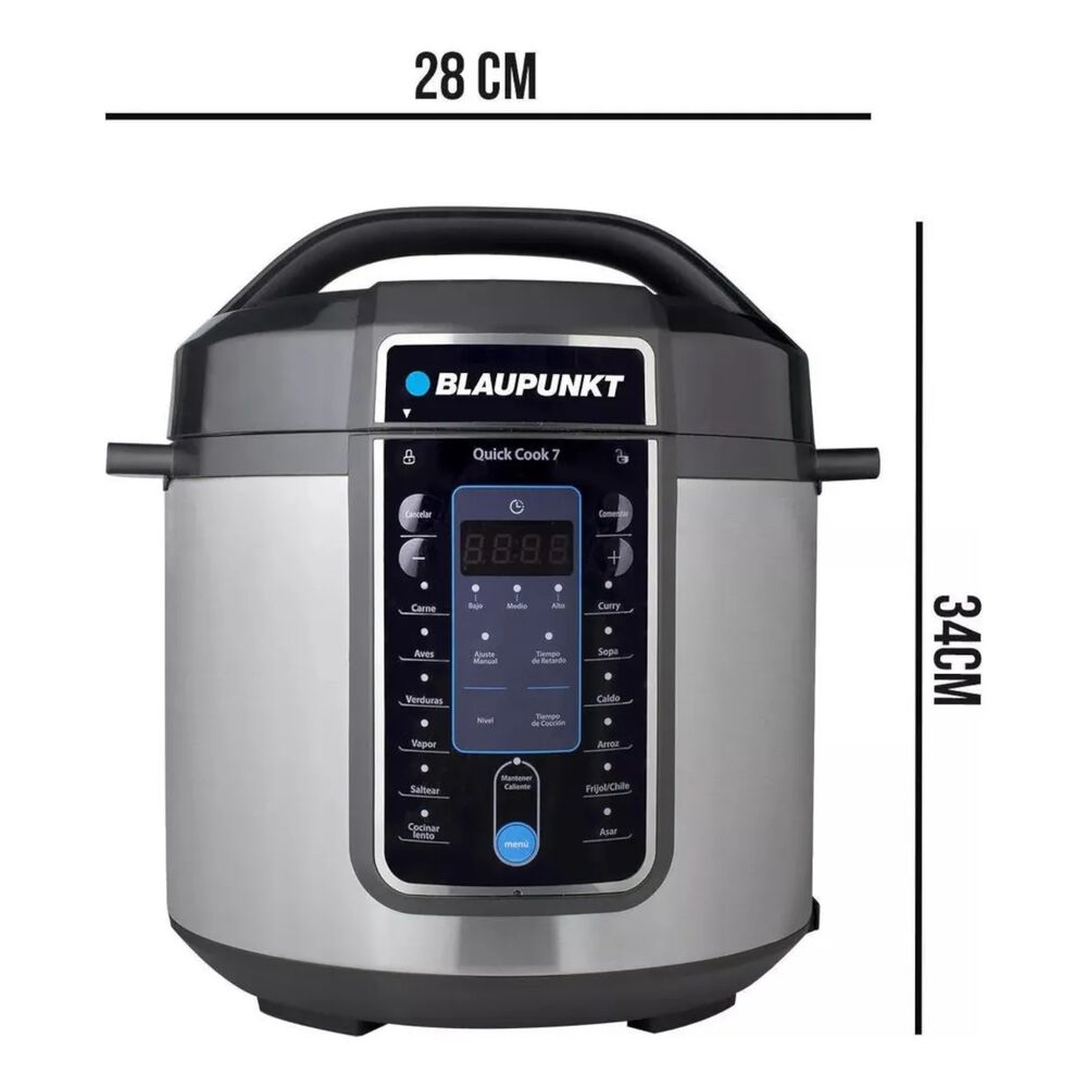 Olla A Presión Eléctrica Quick Cook Touch Edition 5.7 Lt image number 6.0