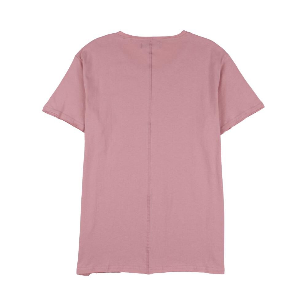 Polera Lisa Slim Fit Manga Corta Cuello Redondo Hombre Rolly Go image number 1.0