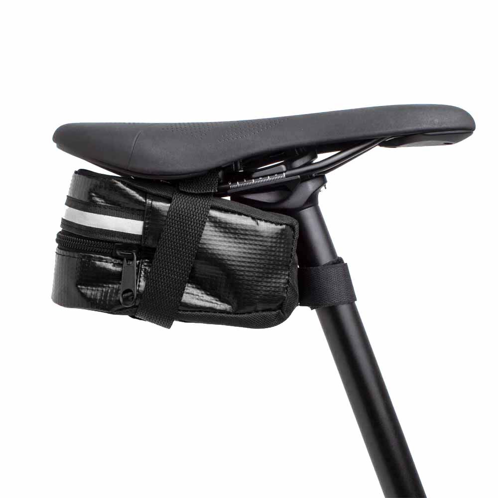 Bolso Bicicleta Sillín Impermeable Negro image number 3.0