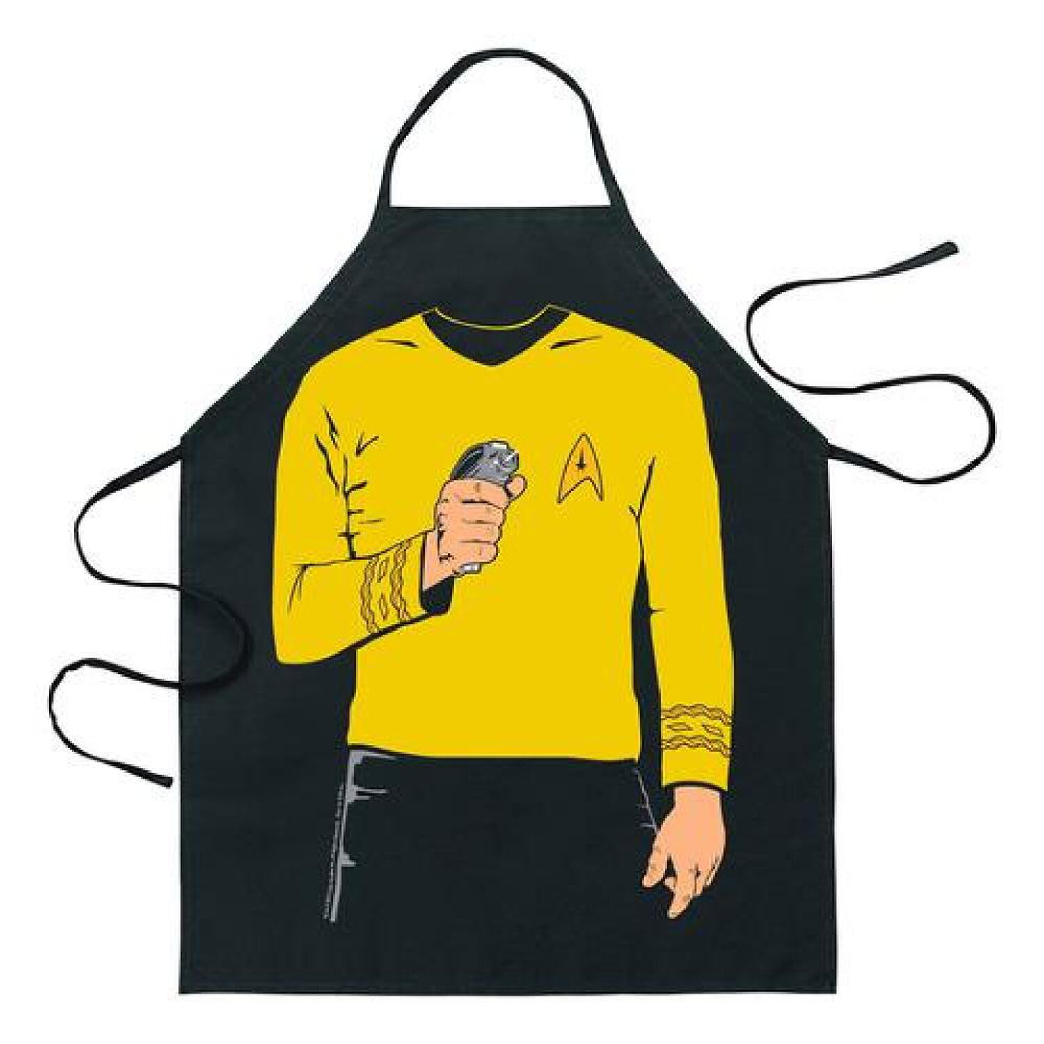 Delantal Cocina Star Trek Capitan Kirk Enterprise image number 0.0
