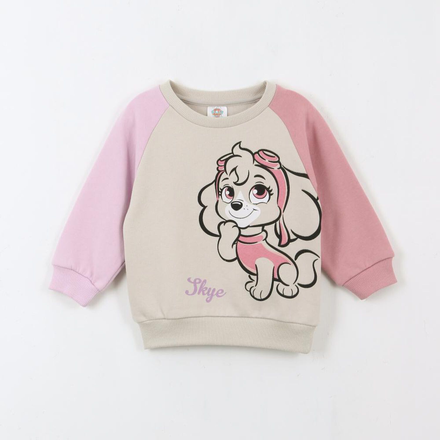 Poler&oacute;n Cerrado Toddlera Raglan Paw Patrol image number 0.0