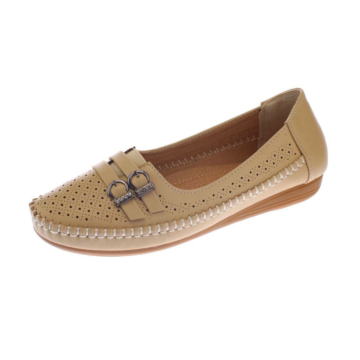 Mocas&iacute;n Beige Modelo Italiano Art. 5ask64243beige image number 0.0