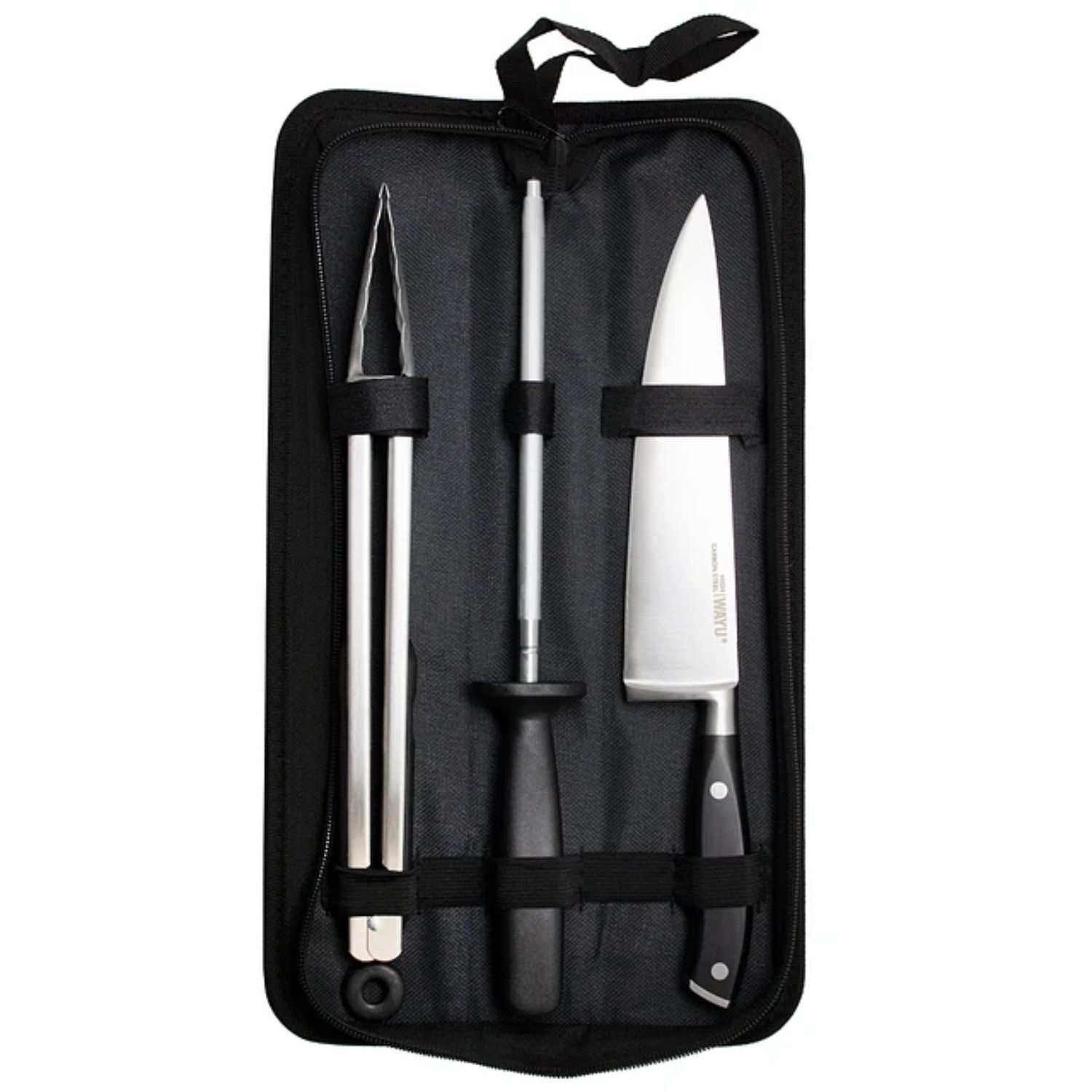 Set Parrillero Wayu 3 Piezas Con Funda Quincho Bbq Parrilla image number 0.0